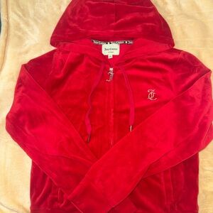 Juicy Couture Scarlet Velour Jacket